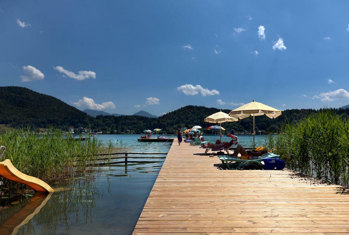 Ferienwohnungen Holzer St. Kanzian am Klopeiner See Exterior foto